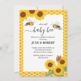 El género revela lo que será la invitación a la fi