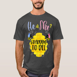 El género revela lo que será una camiseta que él o