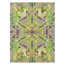 El geo 52x70 del extracto del mantel del algodón