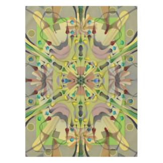 El geo 52x70 del extracto del mantel del algodón