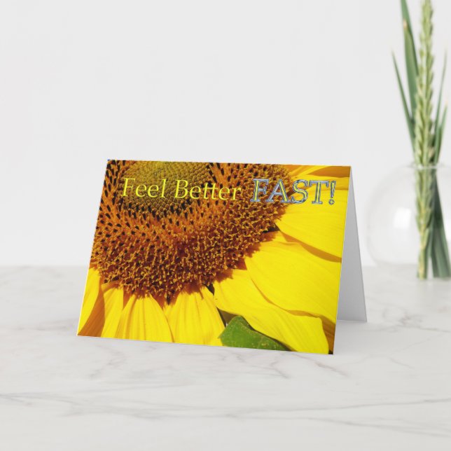 el girasol consigue la tarjeta bien (Anverso)