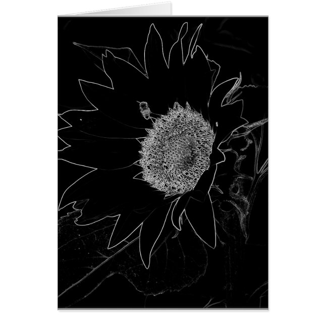 El girasol y la abeja (Frente)
