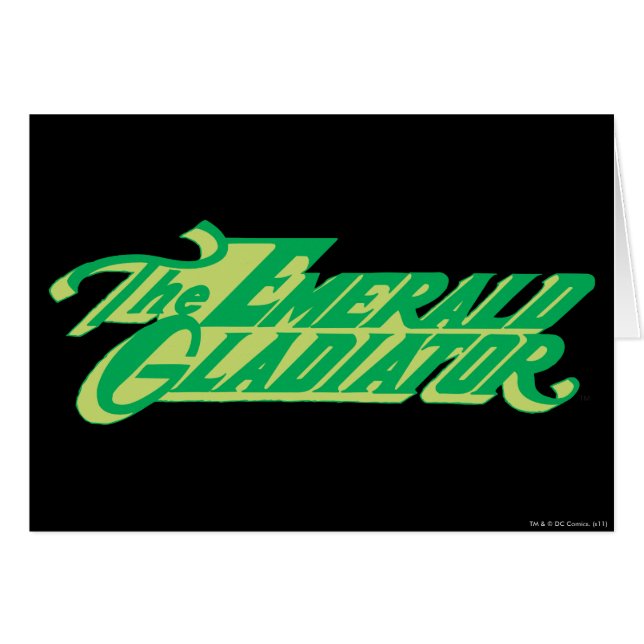 El gladiador esmeralda (Anverso (Horizontal))