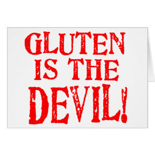 El gluten es el diablo