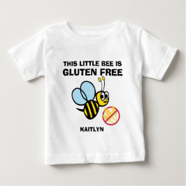 El gluten libre manosea la camisa alerta celiaca