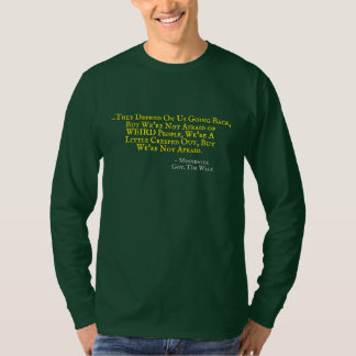 El gobierno Tim Walz WEIRD People Camiseta de larg