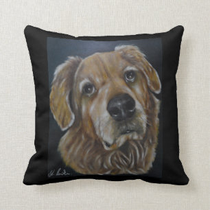 El golden retriever - Cojín decorativo