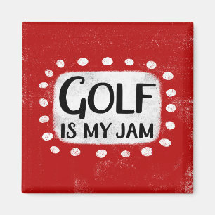 El Golf Es Mi Imán De Refrigeración De Jam