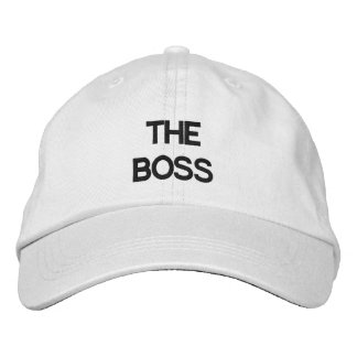 El Gorra ajustable personalizado del jefe
