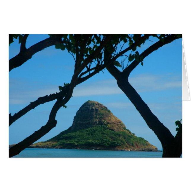 El Gorra de Chinaman, Oahu (Anverso (Horizontal))