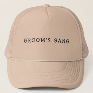 EL GORRA DE GRUPO BACHELOR TUCKER DE GROOM