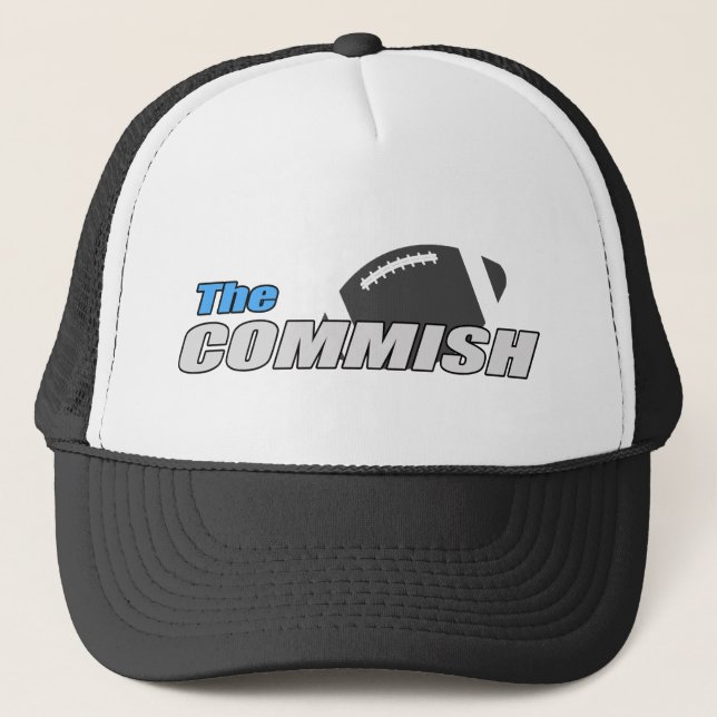 El Gorra de la Comisión para su liga de fútbol de  (Anverso)