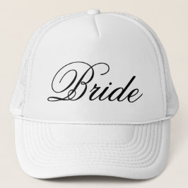 El gorra del camionero de la boda de la novia