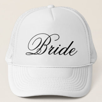 El gorra del camionero de la boda de la novia