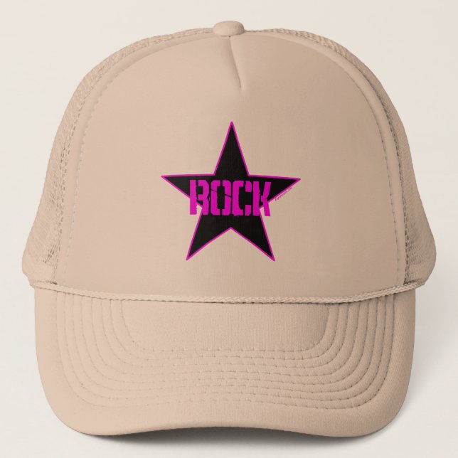 El gorra del camionero de la estrella del rock, (Anverso)