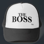 El gorra del camionero de la marca registrada de<br><div class="desc">El gorra del camionero de la marca registrada de TM de la marca registrada de Boss</div>