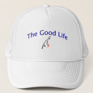El gorra del pescador de la buena vida