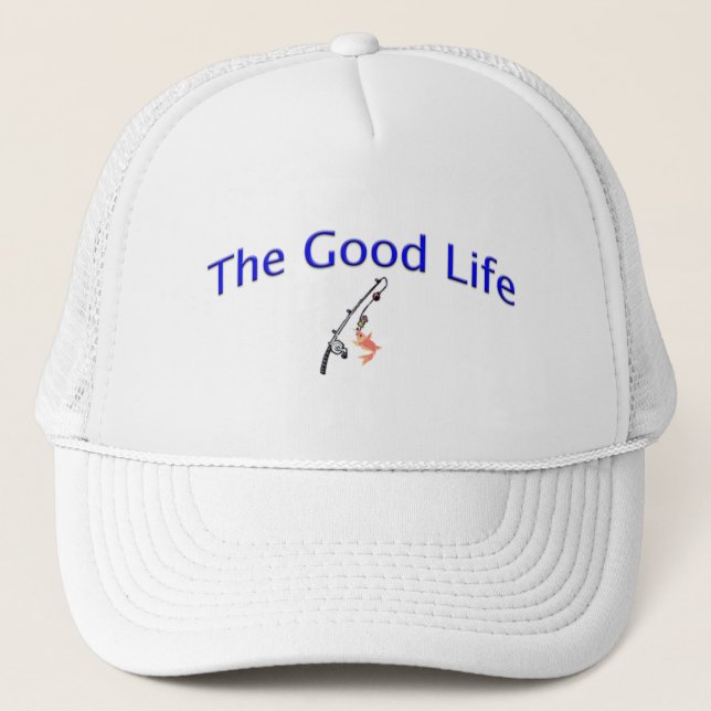 El gorra del pescador de la buena vida (Anverso)