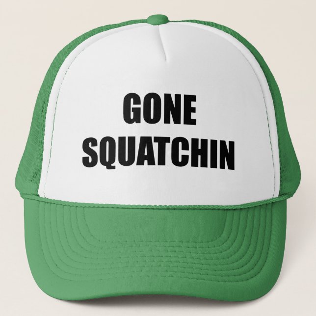 El gorra ido de Squatchin tiene gusto del cazador (Anverso)