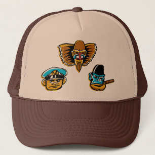 El gorra poderoso del camionero de los