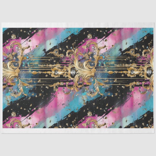 El gótico Shabby Glam Un Papel De Desnudo (Anverso)