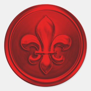 El Grabado en relieve del Sello para sobres Red Fl