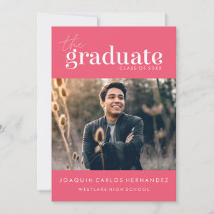 EL GRADUADO ATREVIDO   INVITACIÓN DE GRADUACIÓN CO