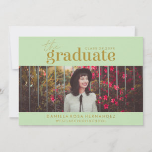 EL GRADUADO ATREVIDO INVITACIÓN DE GRADUACIÓN CO