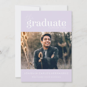 EL GRADUADO ATREVIDO INVITACIÓN DE GRADUACIÓN CO