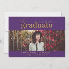 EL GRADUADO AUDAC | INVITACIÓN DE GRADUACIÓN CON F