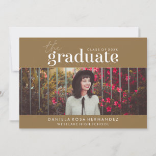 EL GRADUADO AUDACIA   INVITACIÓN A LA GRADUACIÓN C