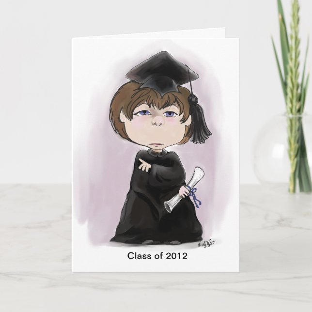 ¡El Graduado! Tarjeta (Anverso)