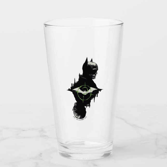 El gráfico de dos caracteres Batman y Riddler (Anverso)