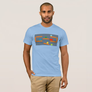 El gráfico sirve la camiseta