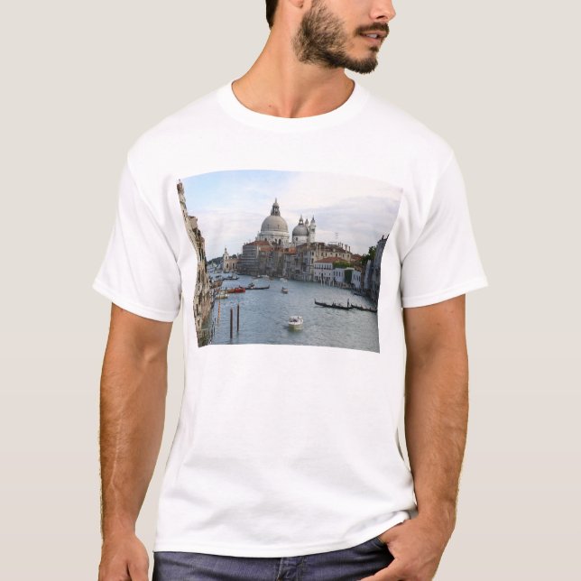 El Gran Canal, camiseta de Venecia (Anverso)