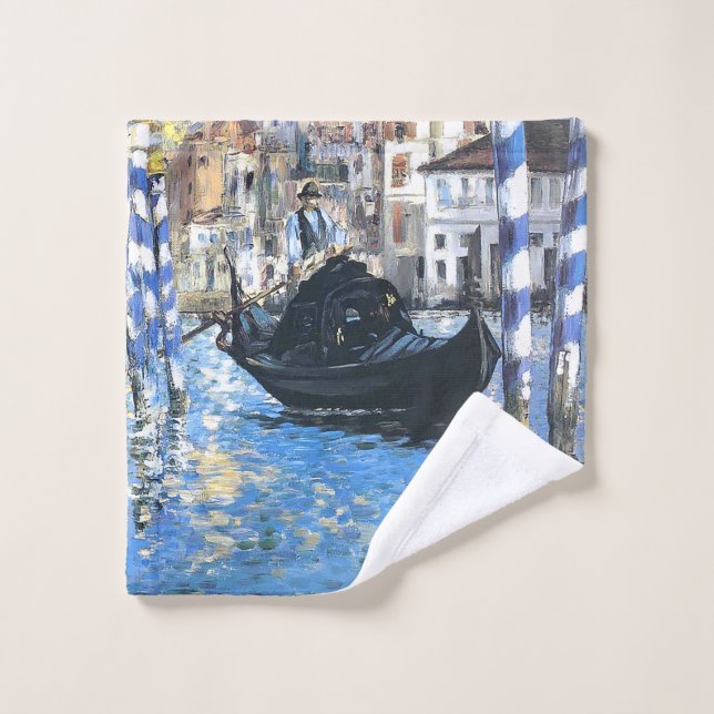 El gran canal de Venecia  Edouard Manet    (Toallita)