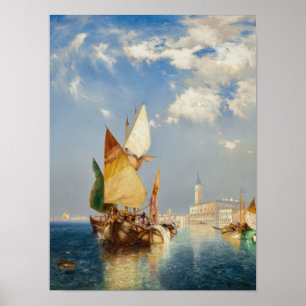 El Gran Canal, Venecia (1903) Arte fino