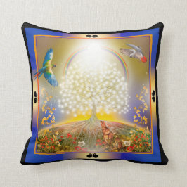 El gran Cojín decorativo arbolado