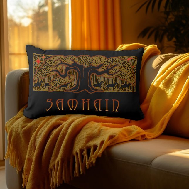 El gran Cojín decorativo de Samhain Tree (Subido por el creador)