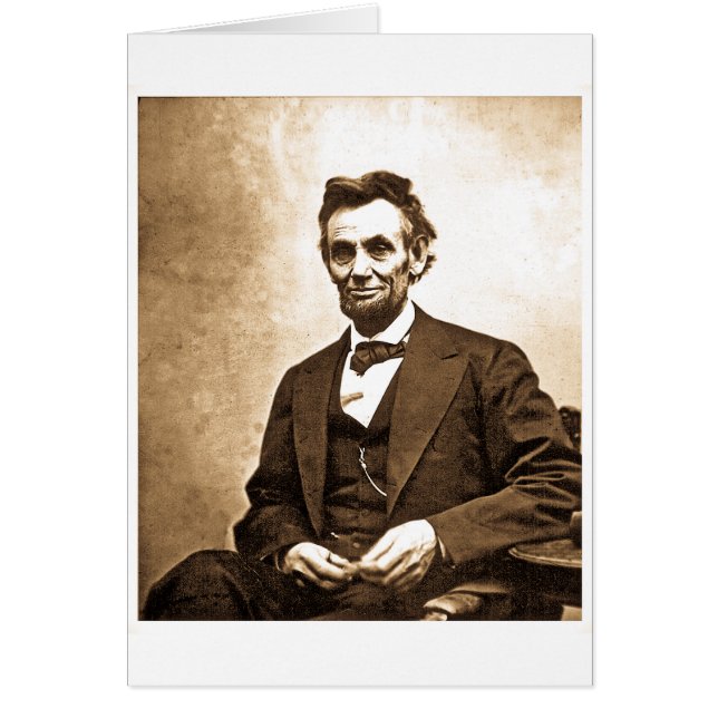 El gran Emancipator - Abe Lincoln (1865) (Frente)