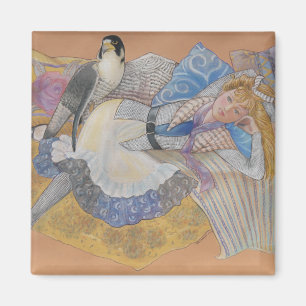 El gran imán del halcón de peregrino