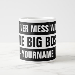 "El Gran Jefe" es una taza de personalizable total