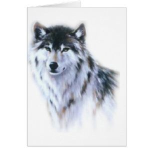 El gran lobo feroz en toda la gloria