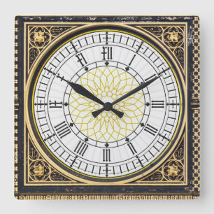 El gran reloj de pared