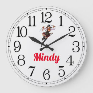 El gran reloj del Chica pirata de Mindy