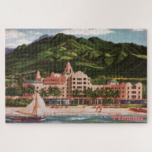 El gran rompecabezas del Royal Hawaiian Hotel (Horizontal)