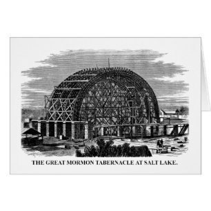 El gran tabernáculo mormón en Salt Lake