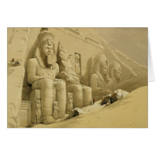 El gran templo de Abu Simbel, Nubia, de "Egipto"
