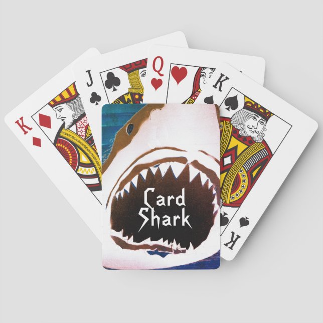 El Gran Tiburón de Cartas Blanco (Reverso)