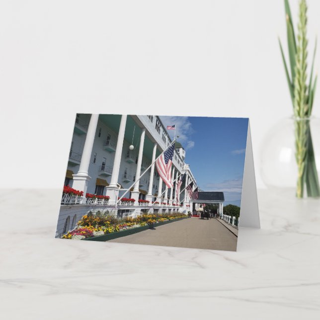 El Grand Hotel en la isla de Mackinac, Michigan (Anverso)